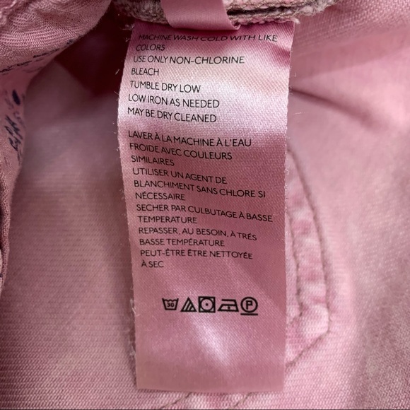 Free People Acid Wash Denim Fringe Hem Jean Mini Skirt Purple Pink Tone Cotton - Picture 12 of 16